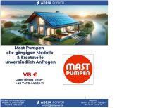 Mast Pumpen - alle gängigen Modelle und Ersatzteile verfügbar Baden-Württemberg - Tübingen Vorschau