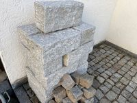 Granit Mauersteine 15x20x40 gespitzt 16 Stück Bayern - Nittendorf  Vorschau