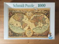 Schmidt Puzzle 1000 Historische Weltkarte OVP Berlin - Lichtenberg Vorschau