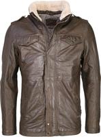 Mustang® Lederjacke Gr L braun Berlin - Steglitz Vorschau