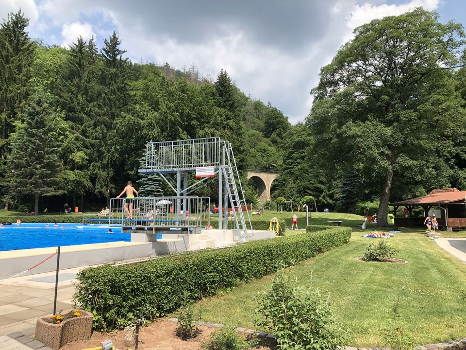 Fachwerkhaus zum Ausbau, schöner ruhiger Garten, Blick auf Südharzberge in idyllischem Erholungsort in Harztor Ilfeld