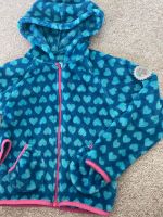 McKinley Kuscheljacke Teddy Fleece Jacke Gr. 116, Herzen blau Kiel - Meimersdorf-Moorsee Vorschau