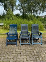 Gartenstühle Hochlehner Garten Stuhl blau Schleswig-Holstein - Gettorf Vorschau