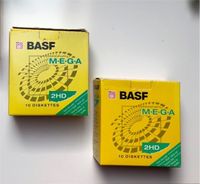 3,5" FLOPPY 2HD BASF MEGA 10 STÜCK Neu Leerdisketten Bayern - Augsburg Vorschau