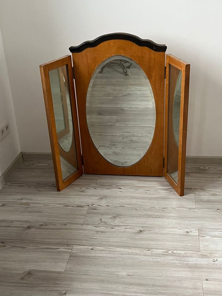 Antiker Spiegel Aufsatzspiegel Klappspiegel in Weiterstadt
