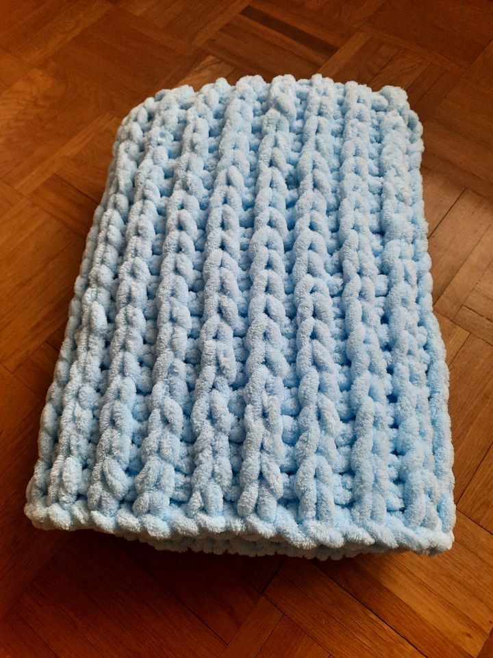 Baby Decke Kuscheldecke Neugeborene Kind Wolle in Nagold