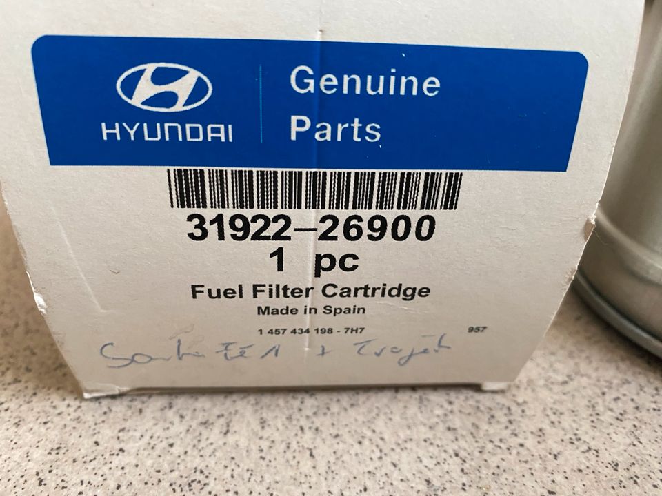 Kraftstofffilter Hyundai Santa Fé 1 (SM) / Trajet in Dänischenhagen