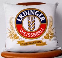 Erdinger Weissbier Kissen Kissenbezug Kissenhülle Brandenburg - Bad Belzig Vorschau