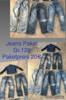 Jeanspaket Jeans Hose Jacke Gr.128 Bekleidungspaket Niedersachsen - Sickte Vorschau