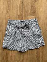 Abercrombie & Fitch Damen Shorts Paperbag Gr. S blau weiß Rheinland-Pfalz - Bad Kreuznach Vorschau