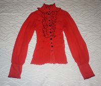 Damenhemd, Hemd, elegant, rot,  Gr.38 Nordrhein-Westfalen - Isselburg Vorschau