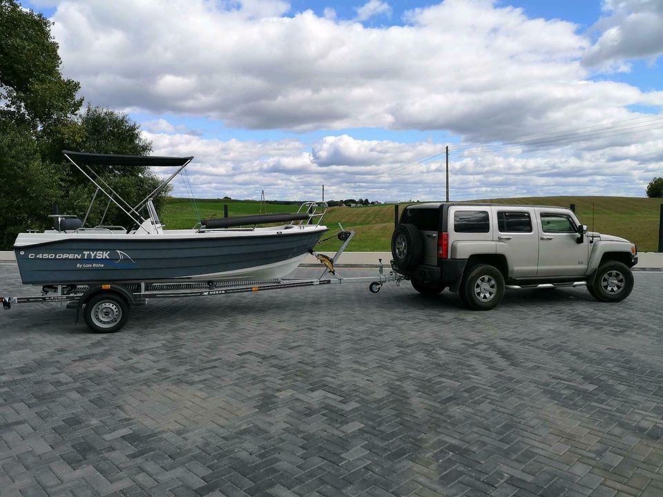 Konsolenboot Motorboot Tysk 450 Open in Simonsberg