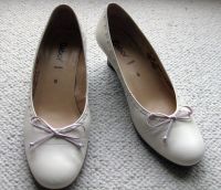 Gabor Pumps Leder Zierschleife creme/rosa Gr. 39 *Neuwertig* Nordrhein-Westfalen - Krefeld Vorschau