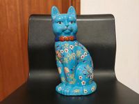 Katze Deko blau Blumen Rheinland-Pfalz - Trier Vorschau