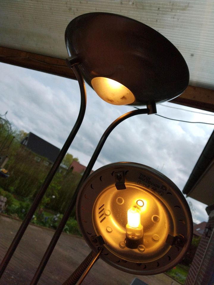 Lampe Stehlampe Stehleuchte 2 in 1 in Schiphorst