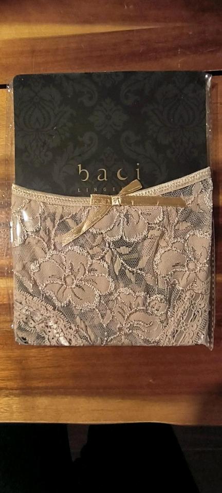 4x Baci Lingerie Slip Gr. S/M/L black beige Pants Spitze Neu in Gotha