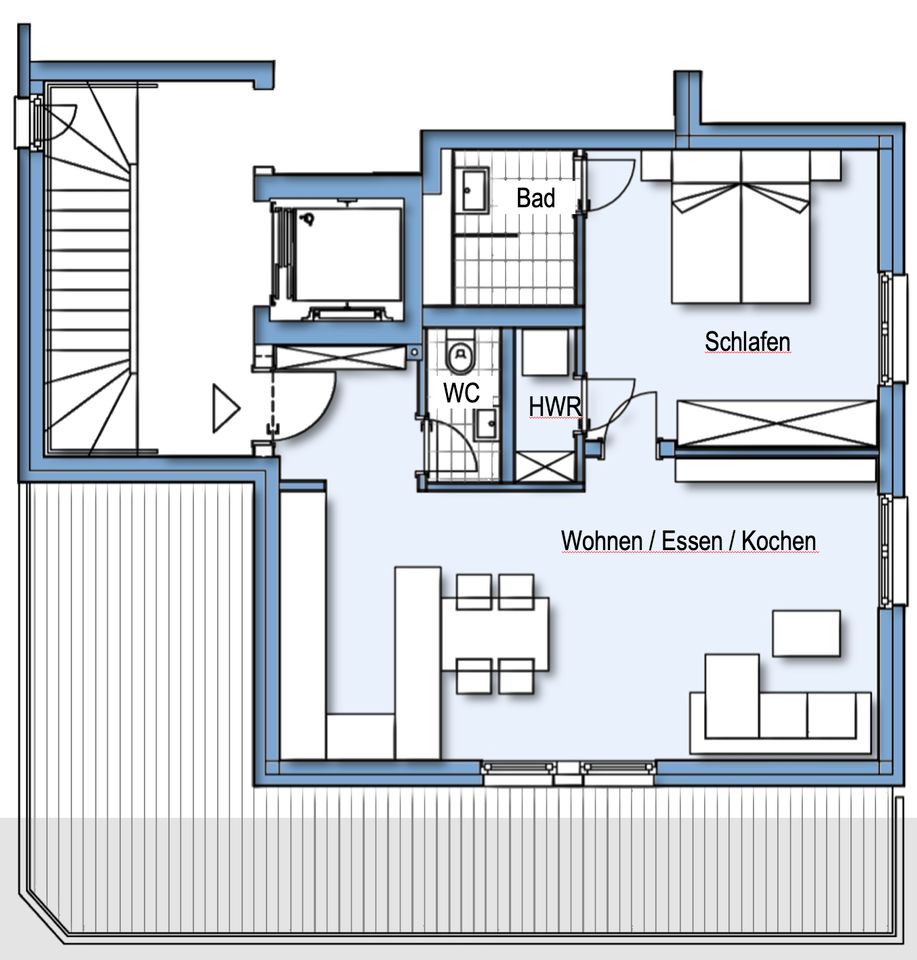 Projektiertes Grundstück für 5 Familienhaus in Oberursel (Taunus)