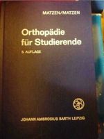 Medizinbuch: Orthopädie für Studierende Hessen - Bad Vilbel Vorschau