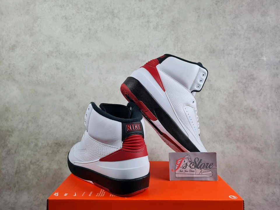 Sale*REFURBISHED|Nike Air Jordan 2 Retro|White/Red|Gr.42,5/44 in Frechen