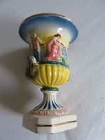 Vase  - Majolika -Italy 1891 , freizügige Darstellung Hessen - Weilrod  Vorschau