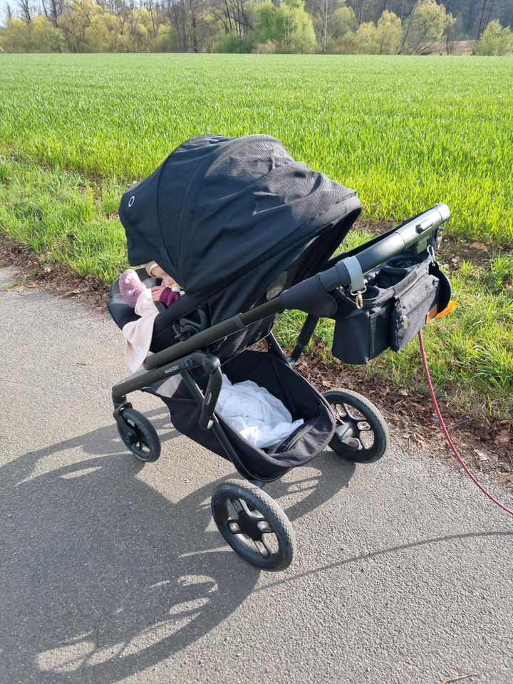 Kombi Kinderwagen Maxi Cosi Lila XP Plus mit babywanne in Weiden (Oberpfalz)
