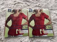 2 mal Tchibo Set Bluse mit Top in rot Größe 36/38 NEU Niedersachsen - Wittorf Vorschau