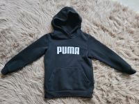 PUMA Sweatshirt Gr. 104 Hoody Pullover schwarz Kapuze Niedersachsen - Wetschen Vorschau