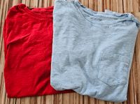 2 Gap Shirts mit aufgenähter Tasche, Kids XL, rot, hellblau Hessen - Erzhausen Vorschau