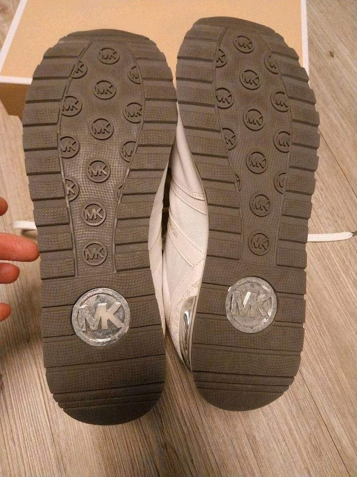 Michael Kors Plateau-Sneaker, weiß, Größe 40 in Königsbrunn