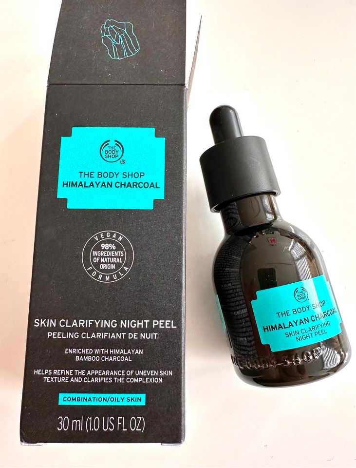 The Body Shop Himalayan Charcoal Skin clarifying Night Peel 30ml in Bonn