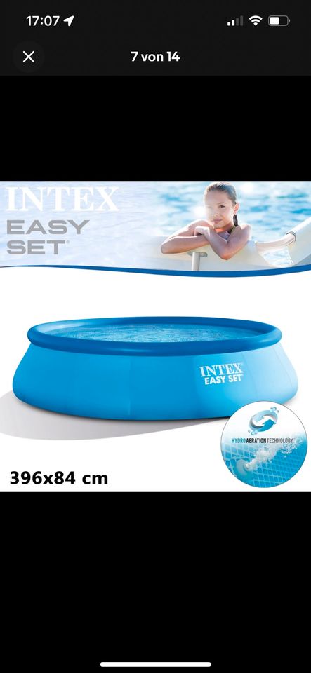 Intex Easy Pool komplett Set in Saarbrücken