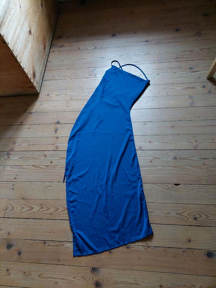 Kleid Abendkleid blau Gr 36 38 in Forchheim