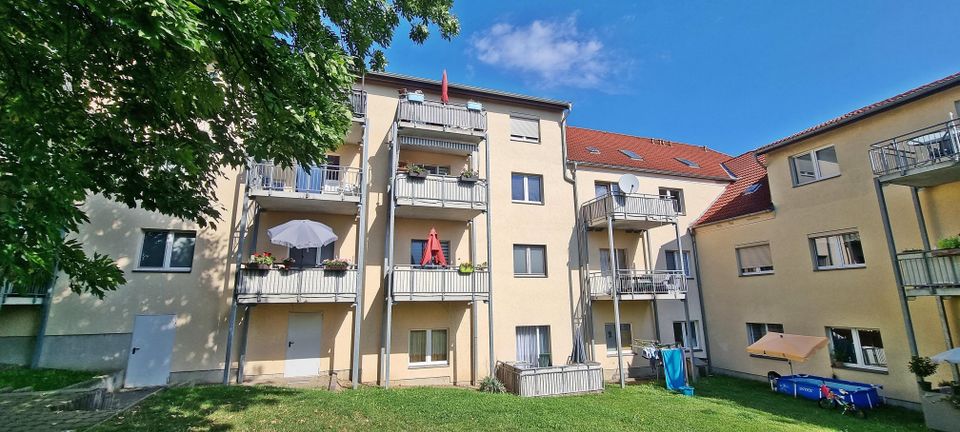 Vermietete Dreiraumwohnung in Bannewitz mit Balkon und Stellplatz in Bannewitz