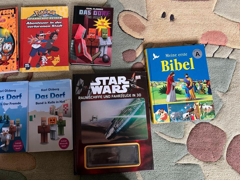 Bücher Minecraft Lego Ninjago Pokémon Starwars in Ribnitz-Damgarten