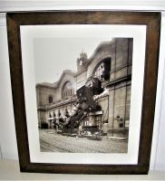 Retro ART Bild Druck Paris Anon Eisenbahnunglück Bahnhof Rahmen Baden-Württemberg - Mühlacker Vorschau