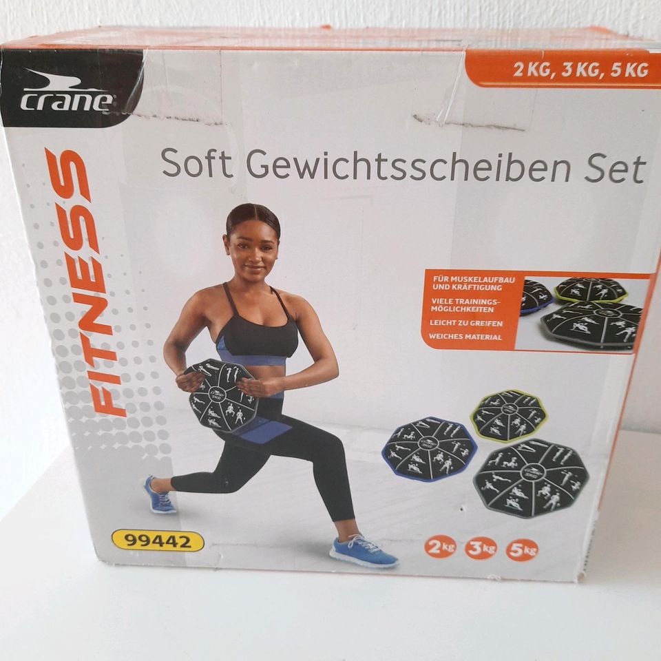 Soft Gewichtsscheiben Set / Crane / Sport / Fitness in Alpen