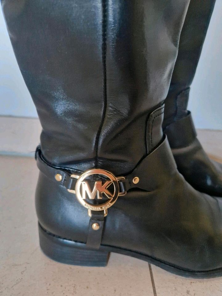 Original Michael Kors Leder Stiefel, Größe 9 (40) in Frohburg