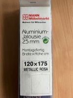 Aluminium Jalousie 25 mm 120 x 175 cm Metallic Rosa NEU Rheinland-Pfalz - Gundersheim Vorschau