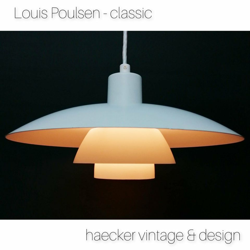 Louis Poulsen PH4 zu mid century danish design usm teak 70er in Stuttgart