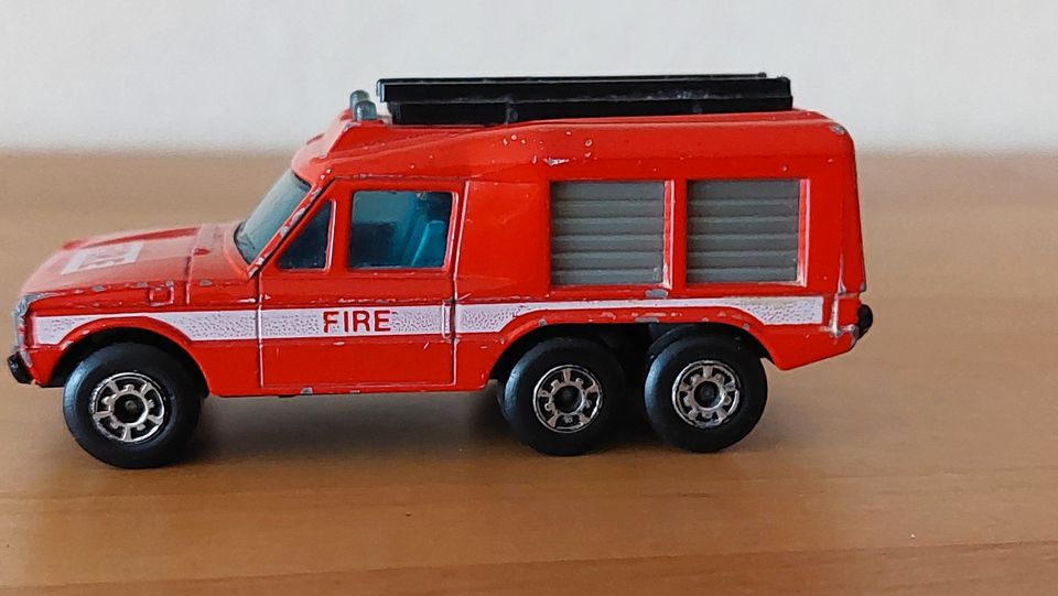 Matchbox Carmichael Commando, Feuerwehr, 1982 in Eltville