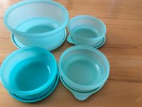 4 Tupperware Schüsseln mit Deckel Farbe hell blau / türkis Baden-Württemberg - Schwieberdingen Vorschau