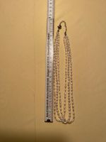 Perlenkette aus Süßwasserperlen, weiß, 40 cm lang Stuttgart - Vaihingen Vorschau