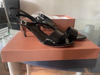 Oxitaly Sandaletten Schwarz Lackleder Berlin - Zehlendorf Vorschau