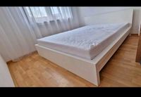 160×200 Ikea Malm Bett mit Matratze und Lattenrost Baden-Württemberg - Hessigheim Vorschau