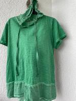 Tredy Damen Longshirt mit Kapuze Gr 48 Grün Große Grösse Hessen - Ehringshausen Vorschau