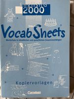 English G 2000 A1/2  Vocab Sheets Kopiervorlagen Thüringen - Heilbad Heiligenstadt Vorschau