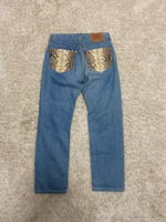 Levis Jeans mit Schlangenleder-Taschen Bayern - Bad Wörishofen Vorschau