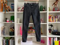 TOPSHOP Jeans JAMIE Reißverschluss am Bein dunkelgrau Gr. 28/32 Hamburg-Mitte - HafenCity Vorschau