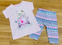 2-tlg. Mädchen Sommer Set/Kombi Shirt & Capri „Teddy Bär“ München - Bogenhausen Vorschau