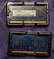 RAM Speicher Elpida 4GB (2x2GB) DDR3 SODIMM 1Rx8 PC3-12800S Niedersachsen - Seesen Vorschau